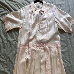 Lee Mathew drop waist dress